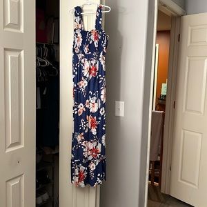 Long floral dress
